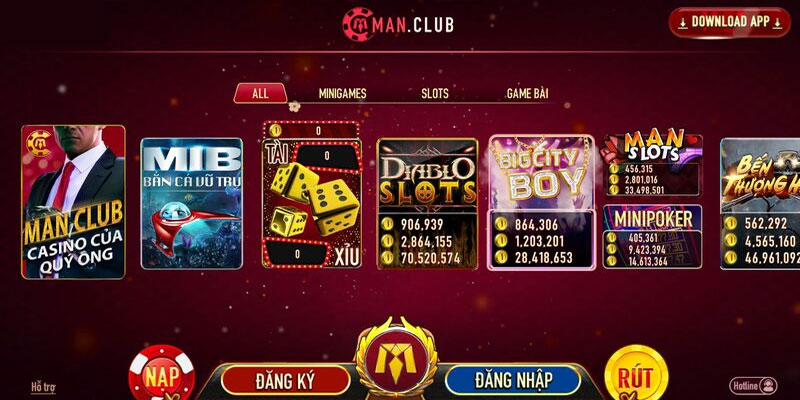 man-clup-da-dang-tua-game-doi-thuong